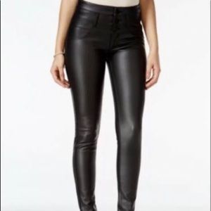 Celebrity Pink Women faux leather pants